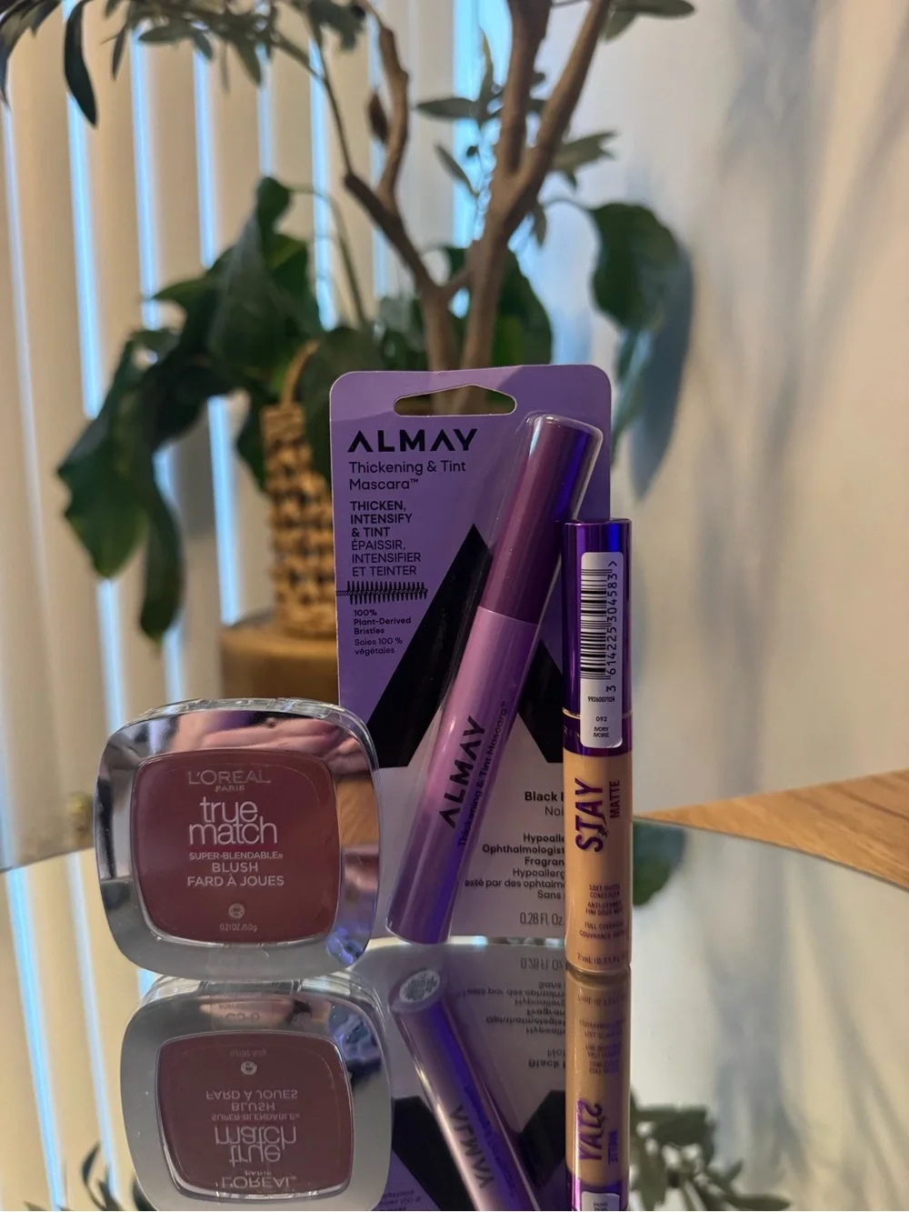 NWT/New Almay Mascara L’Oréal Blush + Stay Matte Concealer Makeup Bundle